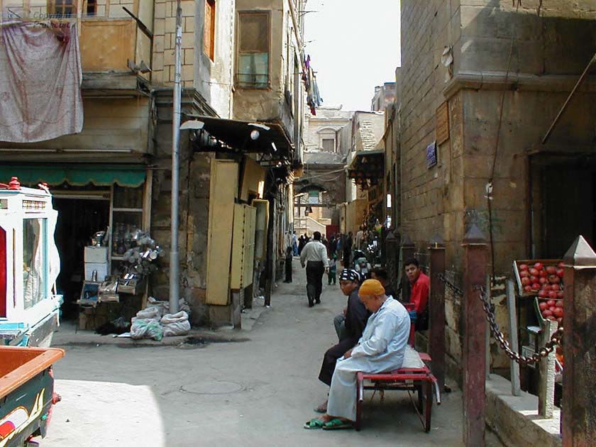 Men Resting in the Market